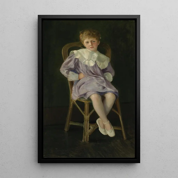 Portrait af Anthony Eden 1. greve af Avon 1897-1977 barn - Pierre Troubetzkoy — indrammet kunstværk på væggen