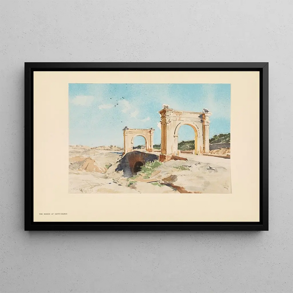 Pierre Vignal - The bridge at SaintChamas.webp