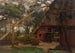 Landbrugsfacade - Piet Mondrian — visning af kunstværket