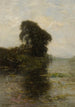 Landzicht under en klar blå himmel - Piet Mondrian — visning af kunstværket