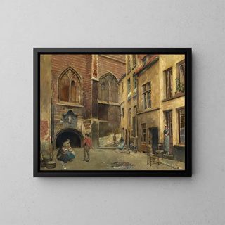 Piet Verhaert - The Old Antwerp Butcher Hall.webp