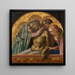 Pietà - Carlo Crivelli — indrammet kunstværk på væggen