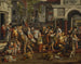 De kristne barmhjertigheds værker - Pieter Aertsen — visning af kunstværket
