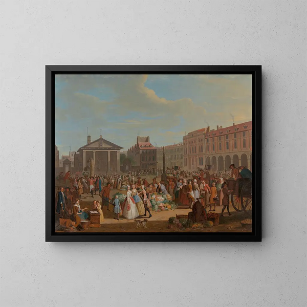 Covent Garden - Pieter Angillis — indrammet kunstværk på væggen
