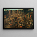 En landsbymarked - Pieter Brueghel den Yngre — indrammet kunstværk på væggen