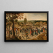 En bryllupsprocesion - Pieter Brueghel den Yngre — indrammet kunstværk på væggen