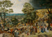 Le Christ bærer korset - Pieter Brueghel den Yngre — visning af kunstværket