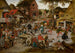 Kermesse de Saint-Georges - Pieter Brueghel den Yngre — visning af kunstværket