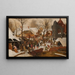 L'Adoration des mages - Pieter Brueghel le Jeune — indrammet kunstværk på væggen
