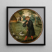 Hvem ved hvorfor ænder går barfodede - Pieter Brueghel den Yngre — indrammet kunstværk på væggen