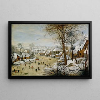 Pieter Brueghel The Younger - Winter Landscape with Bird Trap.webp