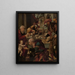 L'Adoration - Pieter Coecke van Aelst — indrammet kunstværk på væggen