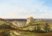Vue du Château Haunsheim dans le District de Dillingen sur le Danube - Pieter Franciscus Peters — visning af kunstværket