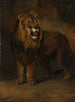 et løve fra kong Louis Napoléons zoologiske have 1808 - Pieter Gerardus van Os — visning af kunstværket