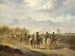 Cosaques på en landevej nær Bergen, i Nordholland, 1813 - Pieter Gerardus van Os — visning af kunstværket