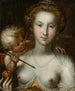 Vénus og Cupido - Pieter Isaacsz — visning af kunstværket