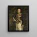 Frederik s'Jacob 1822-1901 Guvernør general 1880-84 - Pieter Josselin de Jong — indrammet kunstværk på væggen