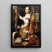 Servante de cuisine - Pieter Pietersz — indrammet kunstværk på væggen