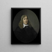 Portrait af Willem Hartigsvelt, direktør for Rotterdam-kammeret i Det hollandske Ostindiske Kompagni, valgt i 1657 - Pieter van der Werff — indrammet kunstværk på væggen