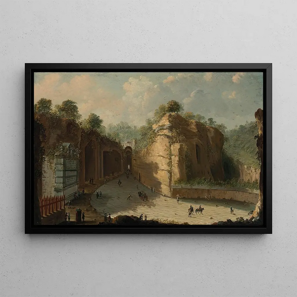 Pietro Antoniani - The Grotto of Pozzuoli Naples.webp