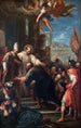 La cessation du schisme d'Anaclet - Pietro Antonio de Pietri — visning af kunstværket