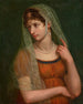 Portrait af kunstnerens kvinde - Pietro Benvenuti — visning af kunstværket