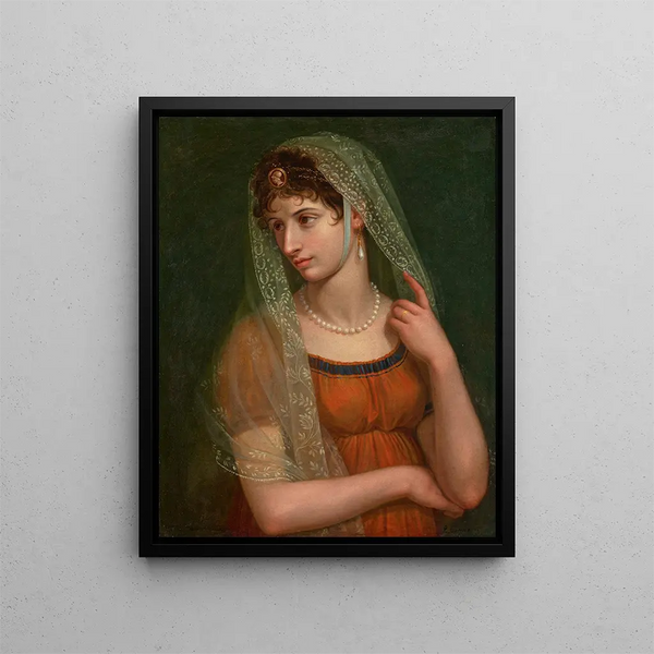 Pietro Benvenuti - Portrait of the artists wife.webp