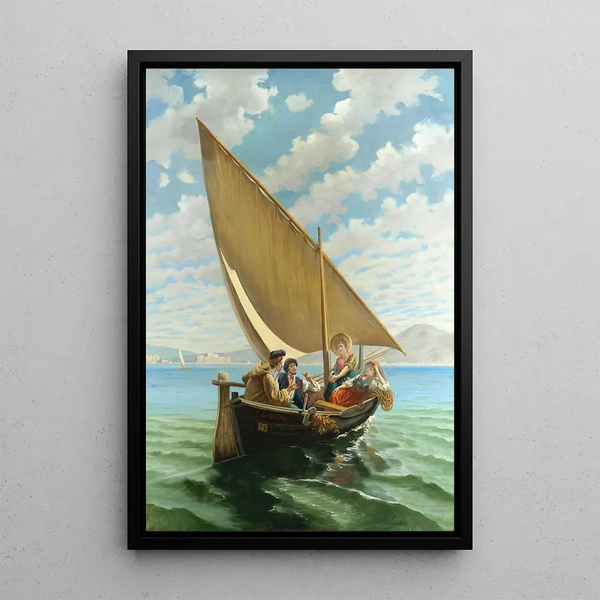 Pietro Gabrini - A pleasure trip in the bay of Naples.webp