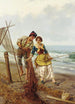 Le filet du pêcheur - Pietro Gabrini — visning af kunstværket