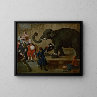 Pietro Longhi - The Display of the Elephant.webp