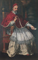 Portrait af Urbain VIII - Pietro da Cortona — indrammet kunstværk på væggen