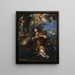 Sainte Martine nægter at tilbede afguderne - Pietro da Cortona — indrammet kunstværk på væggen