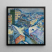 Place Zubovsky - Wassily Kandinsky — indrammet kunstværk på væggen