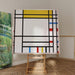 Reproduktion af maleriet Place de la Concorde - Piet Mondrian