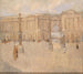 Reproduktion af maleriet Place de la Concorde no III - Frank Edwin Scott