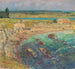 Plage de Bailey à Newport RI - Childe Hassam — visning af kunstværket