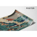 Kakinomoto no Hitomaro's digt, fra serien Hundred Poems of a Hundred Poets Explained by an Old Nurse - Katsushika Hokusai