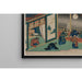 Reproduktion af maleriet af kejser Sanjos digt - Katsushika Hokusai