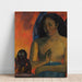 Reproduktion af maleriet Poèmes Barbares - Paul Gauguin