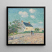 blomstrende æbletræer - Gustave Loiseau — indrammet kunstværk på væggen