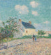 blomstrende æbletræer - Gustave Loiseau — visning af kunstværket