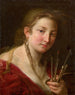 Allegori af maleriet - Pompeo Batoni — visning af kunstværket