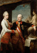 L'Kejsere Joseph II med storfyrst Pierre Leopold af Toscana - Pompeo Batoni — visning af kunstværket