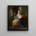 Mary Taylour, vicomtesse de Headfort, senere greve af Bective og marchioness af Headfort - Pompeo Batoni — indrammet kunstværk på væggen