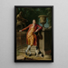 Portrait af John Talbot, senere 1. greve af Talbot - Pompeo Batoni — indrammet kunstværk på væggen