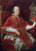 Portrait af paven Pius VI, Giovanni Angelo Braschi - Pompeo Batoni — visning af kunstværket