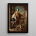 Portrait af Sir Wyndham Knatchbull-Wyndham - Pompeo Batoni — indrammet kunstværk på væggen