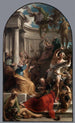 La Chute de Simon le Magicien - Pompeo Batoni — visning af kunstværket