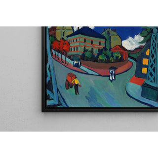 Pont ferroviaire sur la rue Löbtauer à Dresde - Ernst Ludwig Kirchner