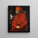 Portræt af Cosme de' Medici den Ældre - Pontormo Jacopo Carucci — indrammet kunstværk på væggen